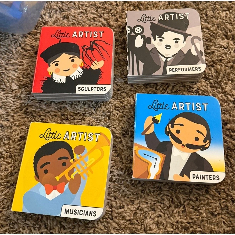 Mudpuppy-Little Artist Board Book Set (4)